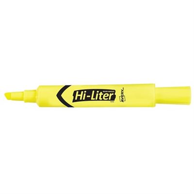 SURLIGNEUR HI-LITER FLUORESCENT JAUNE