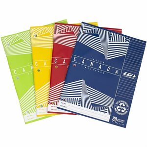 CAHIER CANADA LG 40 PAGES LIGNÉ 