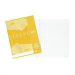 CAHIER CANADA LG 40 PAGES LIGNÉ JAUNE