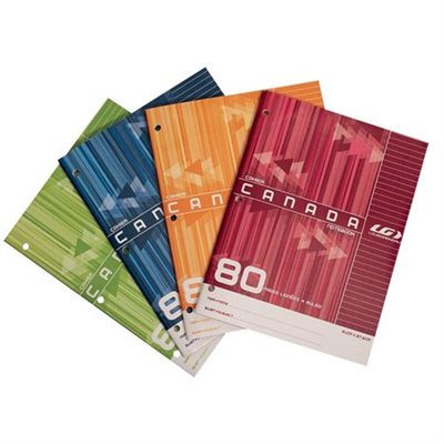 CAHIER CANADA 80 PAGES LIGNÉE CAHIER CANADA 80 PAGES LIGNÉE