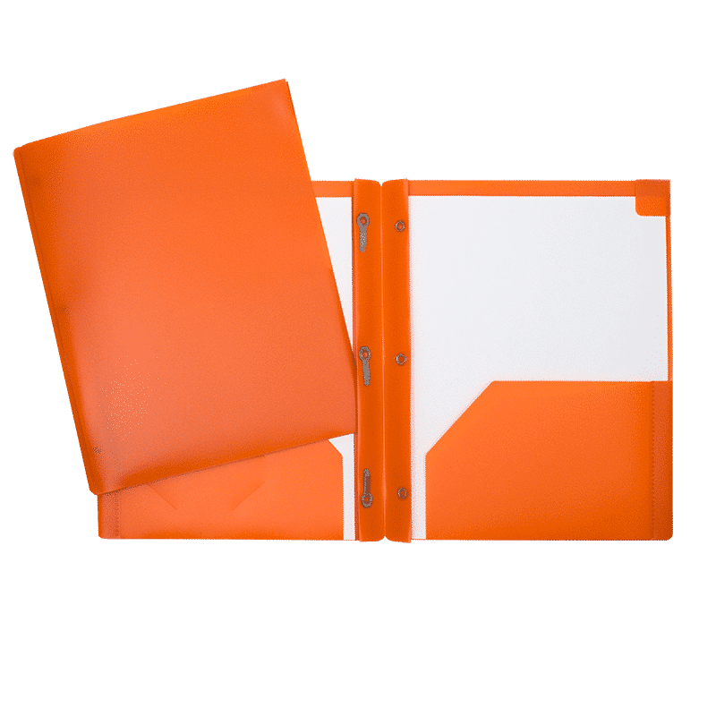 DUO-TANG POCHETTE PLASTIQUE LG ORANGE DUO-TANG POCHETTE PLASTIQUE LG ORANGE