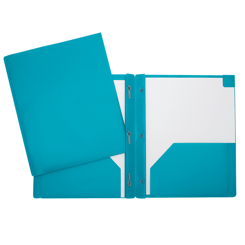 DUO-TANG POCHETTE PLASTIQUE LG TURQUOISE DUO-TANG POCHETTE PLASTIQUE LG TURQUOISE