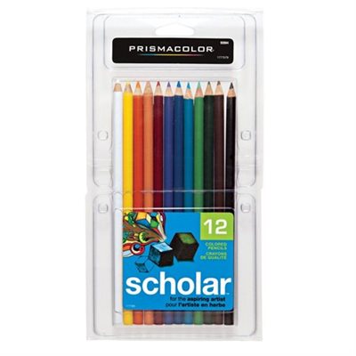 PRISMACOLOR SCHOLAR 12 COULEUR PRISMACOLOR SCHOLAR 12 COULEUR
